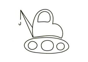 工程車簡(jiǎn)筆畫（一）