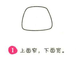 電話簡筆畫畫法步驟01