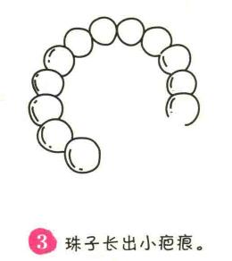 手鐲簡(jiǎn)筆畫畫法步驟03