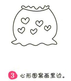 短裙簡筆畫畫法步驟03