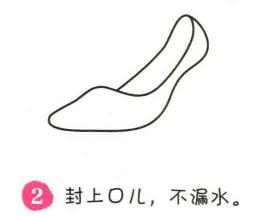 高跟鞋簡(jiǎn)筆畫(huà)畫(huà)法步驟02