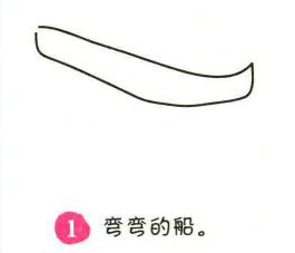 平底鞋簡筆畫畫法步驟01
