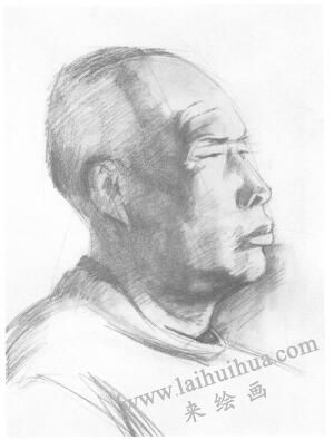 素描肖像畫步驟分解二02
