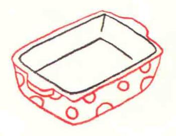 盤(pán)子色鉛筆簡(jiǎn)筆畫(huà)畫(huà)法步驟03