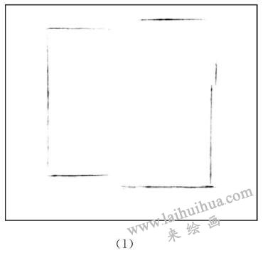 圓柱、棱錐、正方體組合的畫法步驟01
