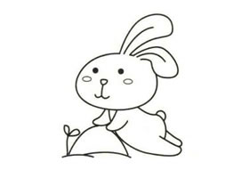 兔子簡筆畫作品（三）
