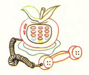 電話的色鉛筆簡筆畫畫法步驟02