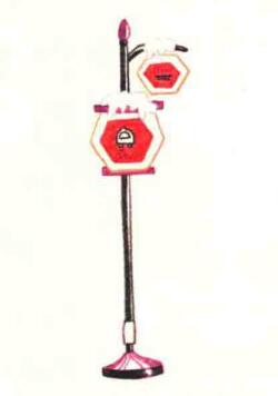 指示牌色鉛筆簡(jiǎn)筆畫(huà)畫(huà)法步驟05