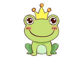 青蛙王子簡筆畫教程