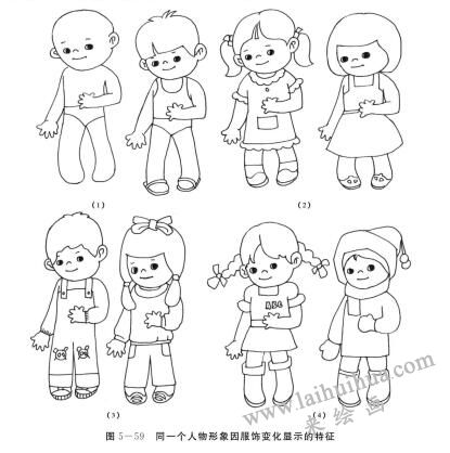 人物畫法之服飾的夸張表現(xiàn)