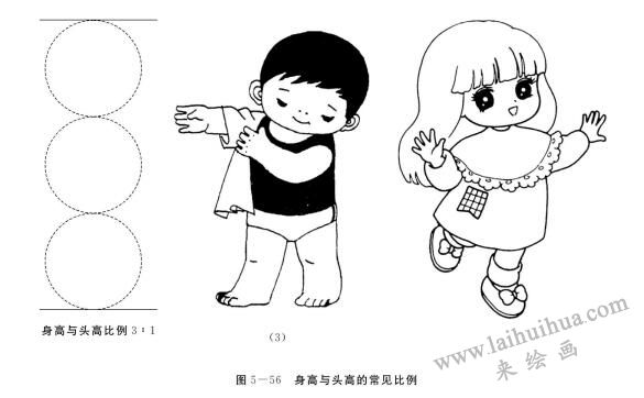 人物畫法之形態(tài)的夸張表現(xiàn)：全身02
