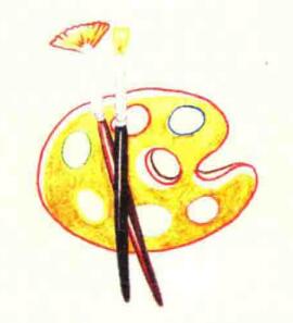 調(diào)色盤(pán)色鉛筆簡(jiǎn)筆畫(huà)畫(huà)法步驟05