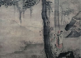 張路《望月圖》賞析