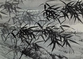 夏昶《湘江煙雨圖》賞析