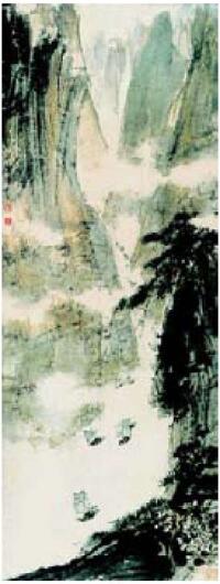 山水畫云法