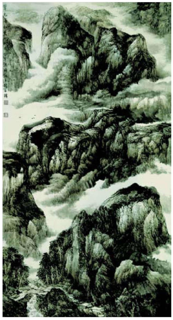 國畫山水臨摹的具體步驟