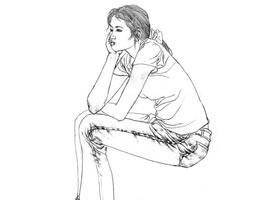 人物全身像素描的寫(xiě)生步驟