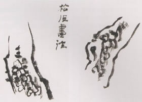 中國畫松皮的畫法