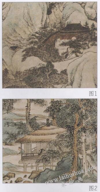 山水畫(huà)中“點(diǎn)景圖式”