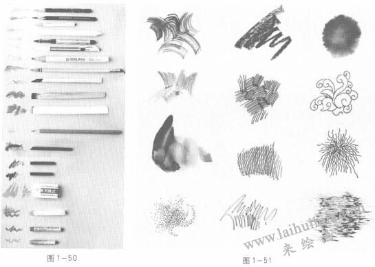 動(dòng)畫(huà)素描工具材料：筆