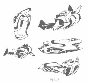 動畫素描的形態(tài)與方向