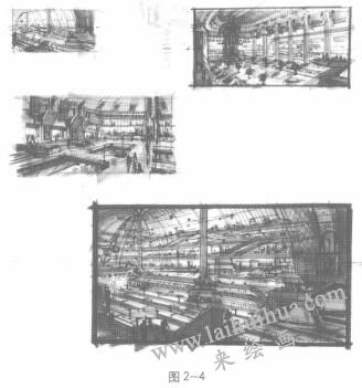 動畫素描的形態(tài)