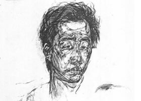 人物肖像素描畫法范例（一）
