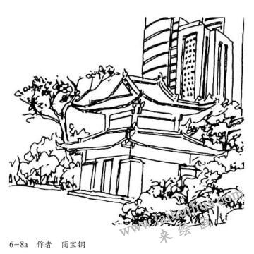 風(fēng)景素描畫(huà)移景