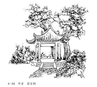 風(fēng)景素描畫(huà)移景04