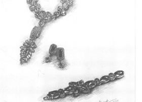 飾品素描實(shí)訓(xùn)案例二