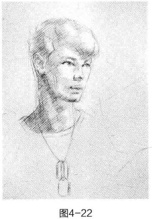 時(shí)尚頭像素描的步驟03