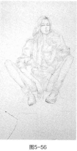 時裝畫素描的方法與步驟03
