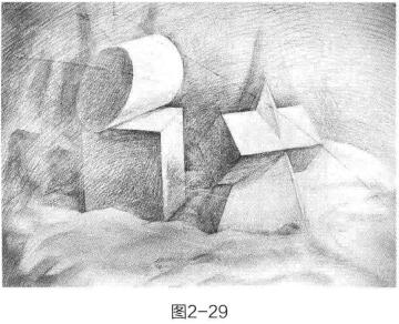 組合幾何體素描的繪畫步驟與方法04
