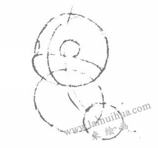 卡通鳥(niǎo)的幾何造型圖例步驟01