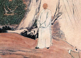 任伯年《榴生像》欣賞