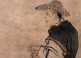 任伯年《橫云山民行乞圖》欣賞