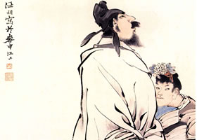任伯年《鐘馗圖》欣賞