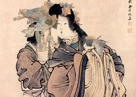 任伯年《女仙圖》欣賞