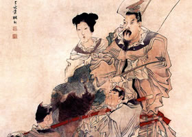 任伯年《人物圖》欣賞