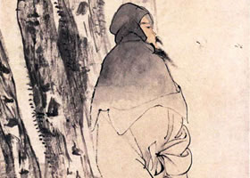 任伯年《秋林覓句圖》欣賞