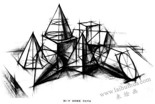 結(jié)構(gòu)素描學(xué)生作品