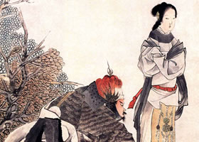 任伯年《出游圖》欣賞