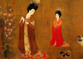 周昉《簪花仕女圖》賞析