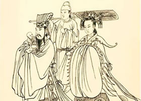 吳道子《送子天王圖》賞析