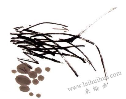 蘭花的畫法步驟03