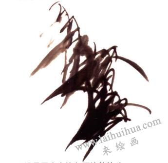 竹子的畫法步驟