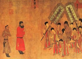 閻立本《步輦圖》賞析
