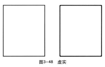 間接三度空間：虛實