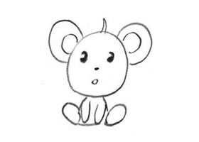 小老鼠的創(chuàng)意素描畫(huà)法