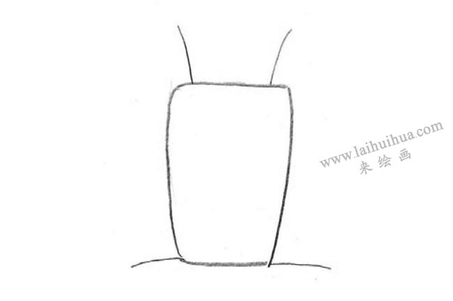兔子的創(chuàng)意素描畫法步驟01